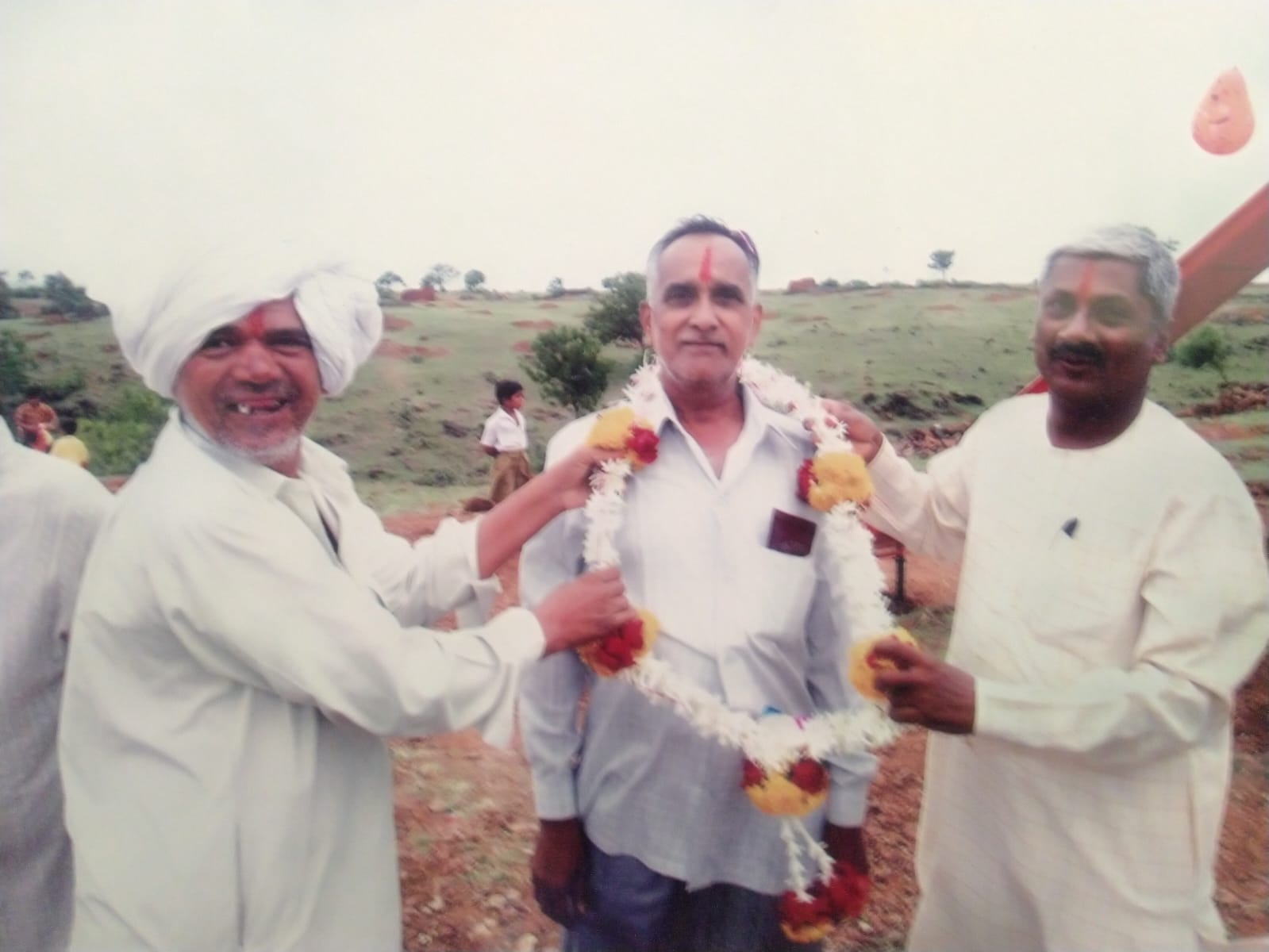 Tree plantation felicitation